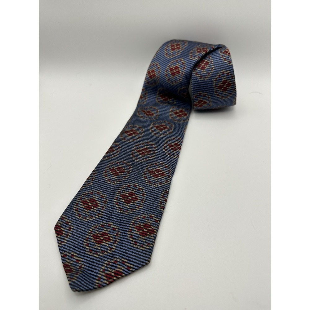 Christian Dior VTG Le Connaisseur Silk Tie Fabric Woven In Italy WPL125